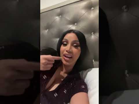 Cardi B special birthday Instagram Live 10-11-2021
