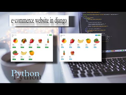 e-commerce website in django python | add item to cart
