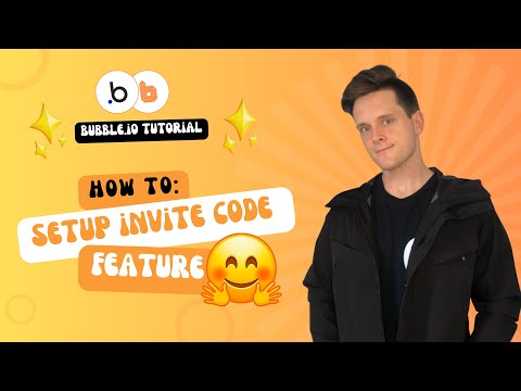 How to Create an Invite Code Feature in Bubble.io