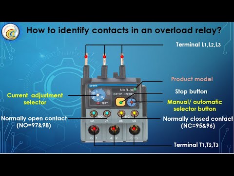 Overload relay-Types of overload relays-Overload relay symbol