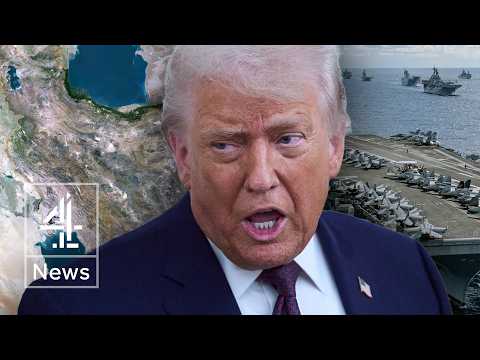 Trump says 'massive armada' closing in on Iran in major escalation