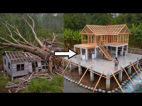 Young girl TURNED rubble into DREAM HOUSE in 190 unbelievable days | by @Lý Thị Ninh