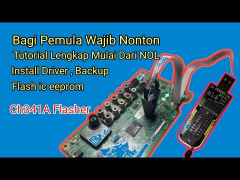 How to use the Latest Ch341A Flasher starting from ZERO for beginners