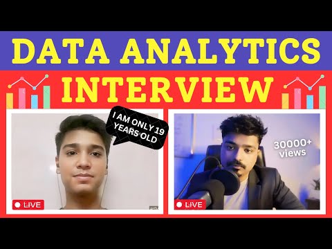 19-Year-Old Genius: Cracked Data Analyst Interview! Data Analyst Live Mock Interview 2024