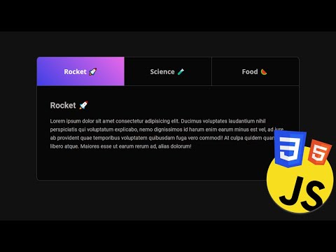 Coder des onglets en JavaScript