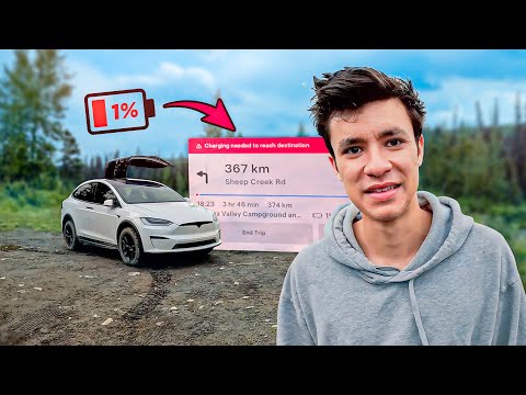 On my LAST Mile in Alaska | Tesla Charging Nightmare