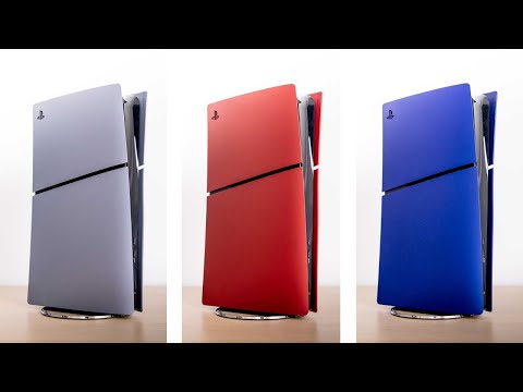 Unboxing All PS5 Slim Console Cover Colors