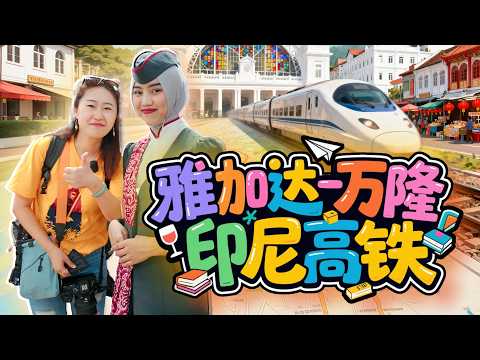 印尼🇮🇩百年时光：殖民老站→中国高铁→万隆雨夜 一趟旅程三种时空体验 91元体验速度与激情