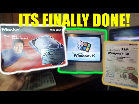 Finishing the Windows 98 Gaming PC!