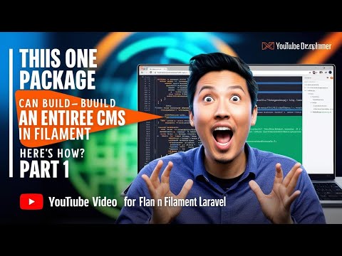 This one package can build an entire CMS in Filament Laravel - Here's How? | Part-1