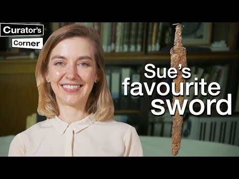 Sue's favourite Anglo-Saxon sword I Curator's Corner S4 Ep4 #CuratorsCorner #SuttonSue