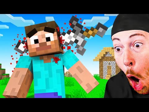 GOD SWORD vs MINECRAFT STEVE! (Funny Animations)