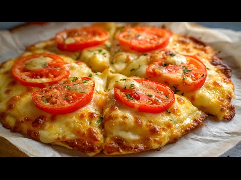 Just grate the potatoes.🥔 I'm never buying pizza again! 5 minutes and it's ready!