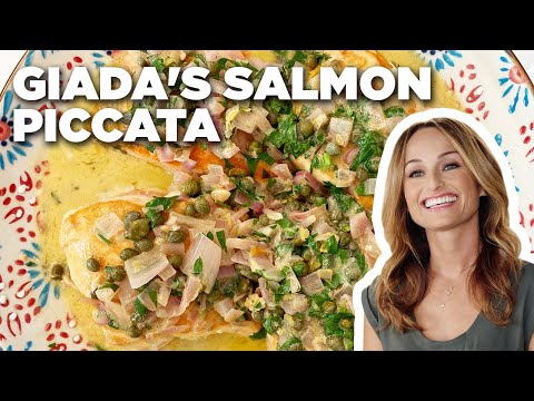Giada De Laurentiis' Salmon Piccata | Giada’s Italian Weeknight Dinners | Food Network