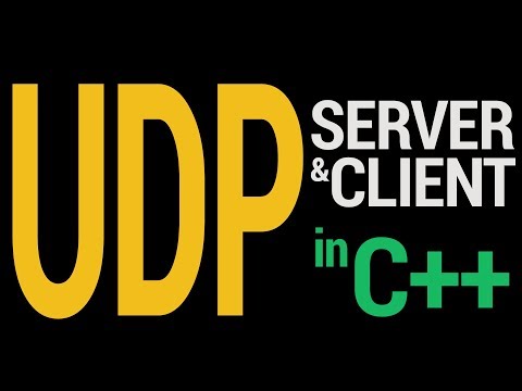 Starter UDP Server And Client in C++
