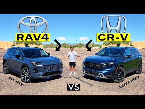 EXTREME BEST SELLERS! -- 2026 Toyota RAV4 vs. 2026 Honda CR-V: Comparison