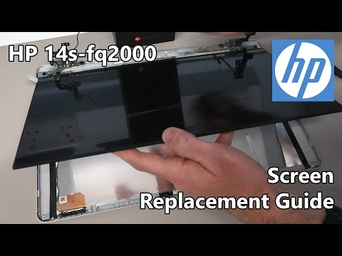 HP 14s-fq2000 Laptop Screen Replacement Guide