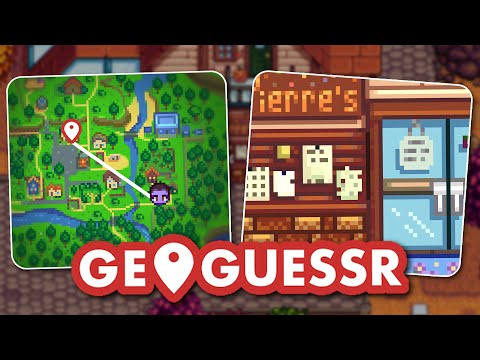 We Played GEOGUESSR in Stardew Valley!