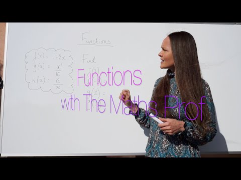 The Maths Prof: Functions in less than 20 minutes!