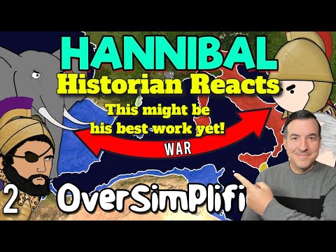 The Second Punic War - OverSimplified (Part 2) Reaction