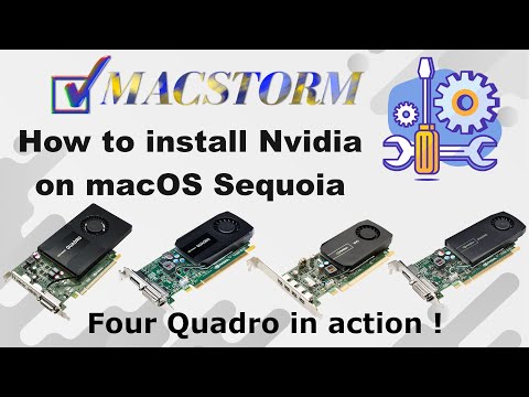 How to install Nvidia graphics on macOS Sequoia