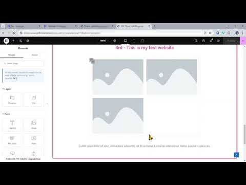 Website Making in Hostinger Wordpress Elementor 4) Menu & Pages