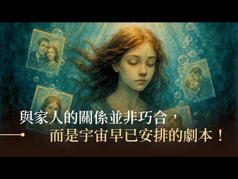 你與家人的關係並非巧合，而是宇宙早已安排好的劇本！宇宙如何透過家庭關係，幫助你完成靈魂的升級？