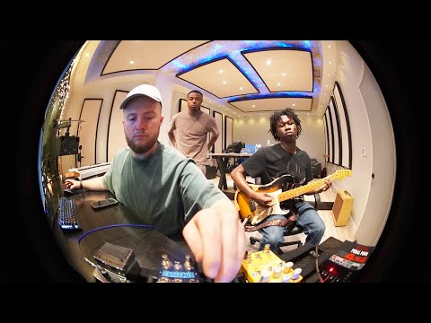 Making beats for DANIEL CAESAR | Making R&B with LIVE Instruments | Producer Vlog 087