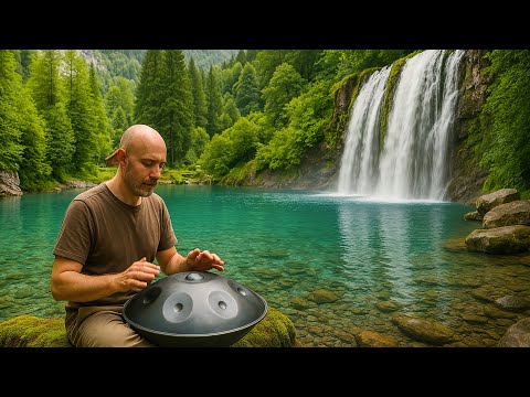 Melatonin & Stress Relief with Hang Drum | Cleanse Toxins, Calm the Soul