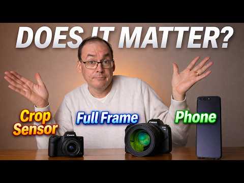 Can you tell the difference in sensor sizes from large prints in real life?