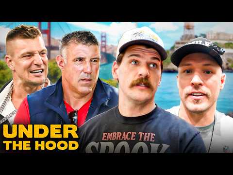 Will Compton & Taylor Lewan Visit Alcatraz, Party W/ Rob Gronkowski, Mob Radio Row & Visit Vrabel