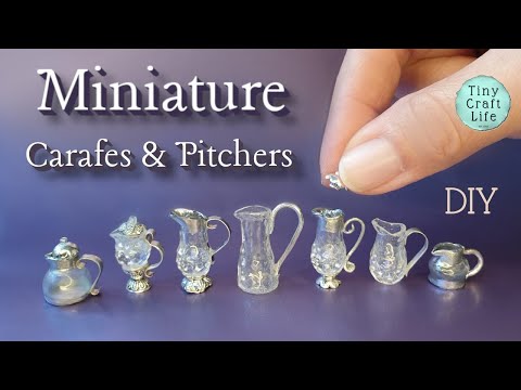 😮I Used PLASTIC Drinking STRAWS To Make These! #Miniatures #DollhouseKitchen #CraftIdeaMinis #DIY