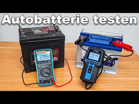 Autobatterien testen ohne Batterietester und mit Batterietester / Autobatterie testen ob defekt?