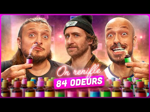 84 odeurs à deviner. Mcfly génie du jeu. Carlito et Florent ont le mérite d’être là.
