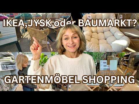 IKEA, JYSK oder Baumarkt - welche Gartenmöbel sind die besten?