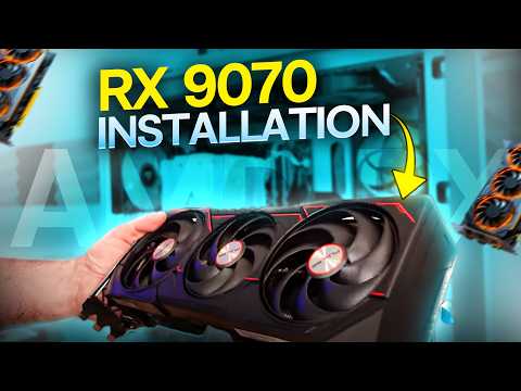 You Won't Believe How Easy It Is to Install an AMD RX 9070 Graphics Card