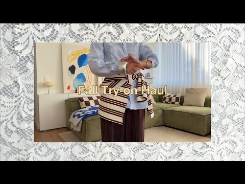 My first youtube video!! Fall try-on haul