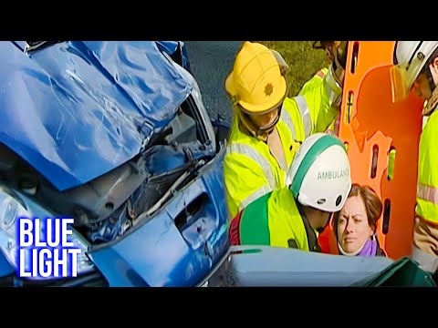 Motorway Crash Leaves Woman in Critical Condition | Motorway Cops FULL EPISODE | Blue Light