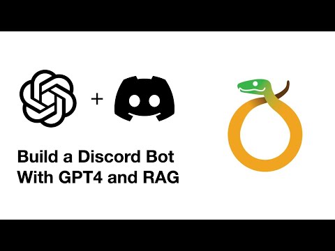 Build a Discord Bot with GPT4 and RAG