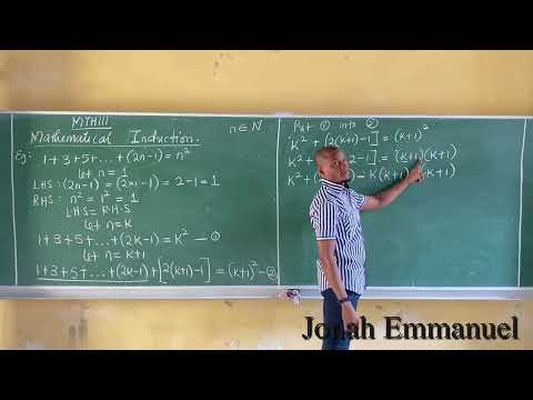 Mathematical Induction: Full and Detailed Tutorials with Several Examples #excellenceacademy