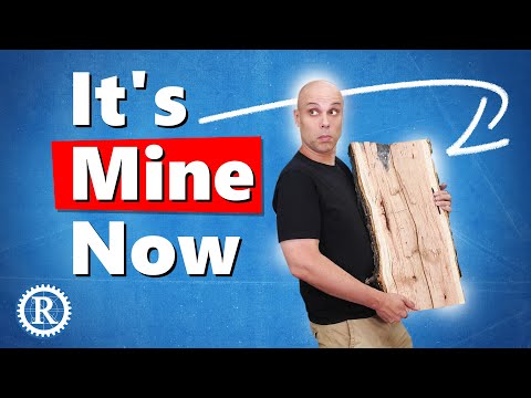 "Harvesting" Green Wood from the Side of the Road