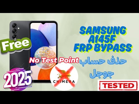 Samsung Galaxy A14 (A145F) FRP Bypass Android 15 U9 | Free Tool 2025 No Test Point No Chimera