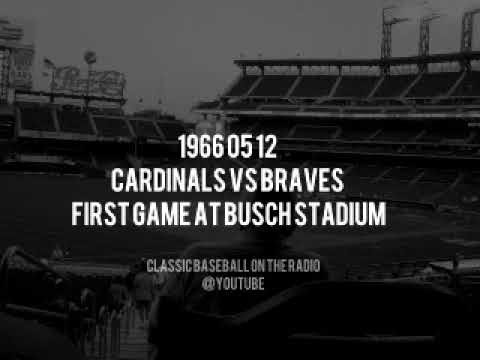 1966 05 12 Cardinals vs Braves First Game at Busch Stadium