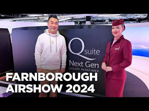 Qatar Airways Next Gen QSuite - Best of Farnborough Airshow 2024