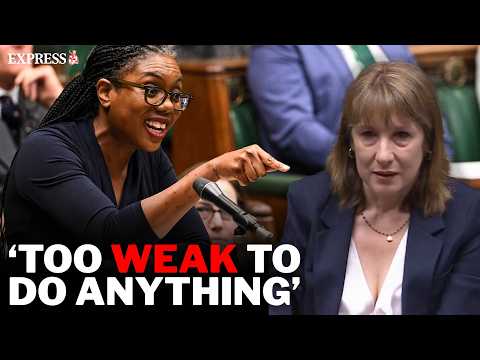 Starmer completely RATTLED as heated PMQs clash has Rachel Reeves in tears