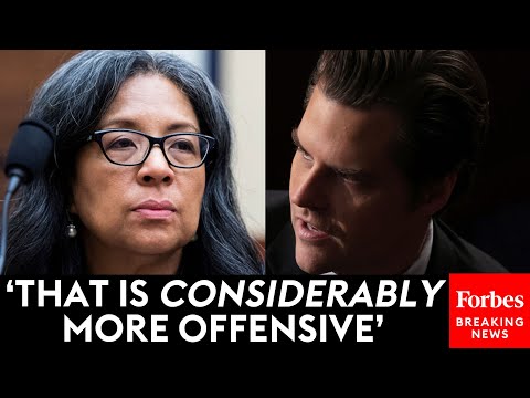 Marilyn Strickland And Matt Gaetz Debate Critical Race Theory And DEI In The Military