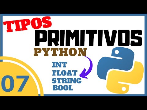 Tipos de DATOS o VARIABLES en PYTHON [PRIMITIVOS + función Print] ❤️ # 007
