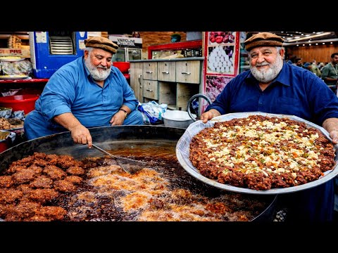 World Record Afghan Chapli Kebab Pizza 😱 | Biggest Street Food Ever Made