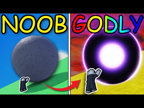 i went from NOOB to GODLY in Roblox sisyphus training...