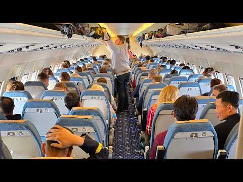 Air Koryo Il-62 | Flight from Vladivostok to Pyongyang | Walking Pyongyang